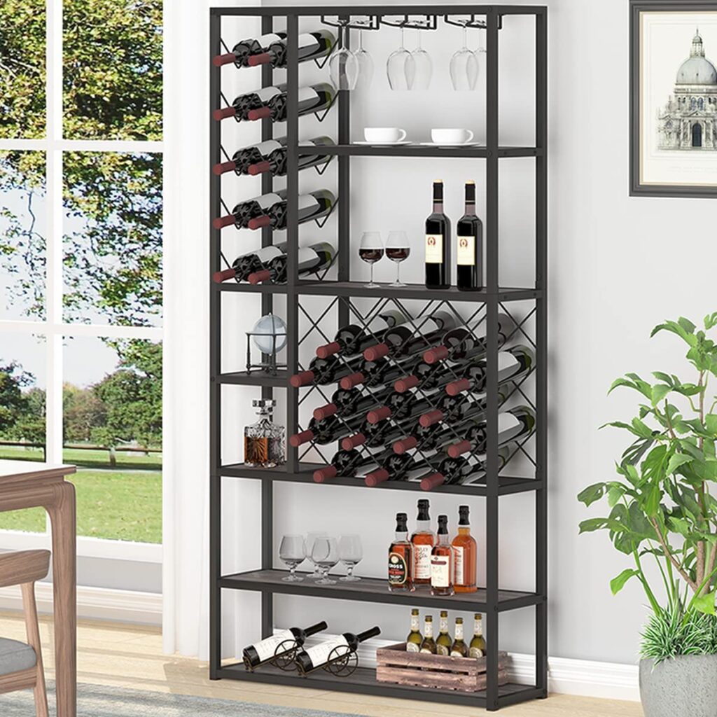 Metal Vertical Wine Rack
