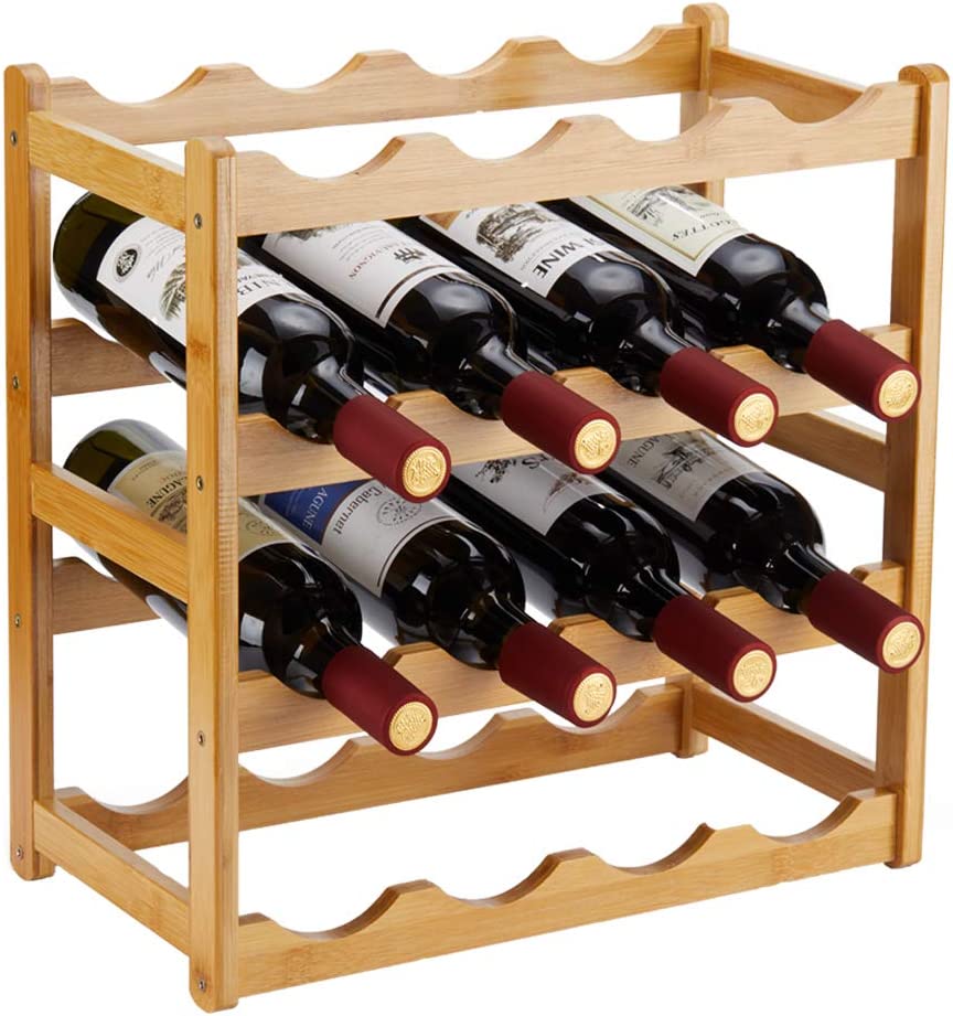 Small Wooden Wine Rack