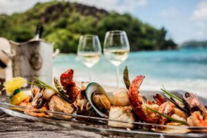 What white wine goes with seafood platter